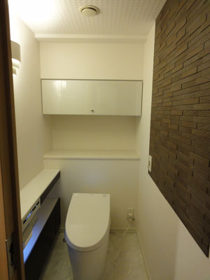 最新の設備で使いやすくオシャレなトイレに